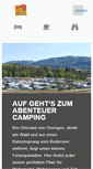 Mobile Screenshot of campingplatz-orsingen.de